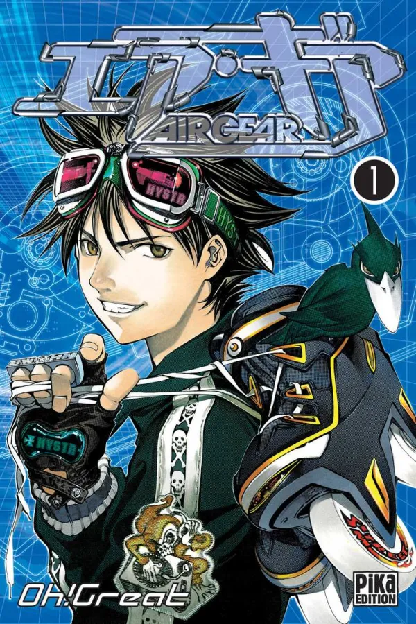 Couverture du tome 1 de Air Gear