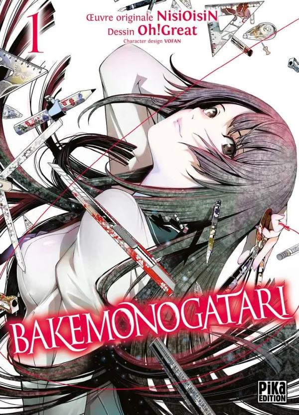 Couverture de Bakemonogatari