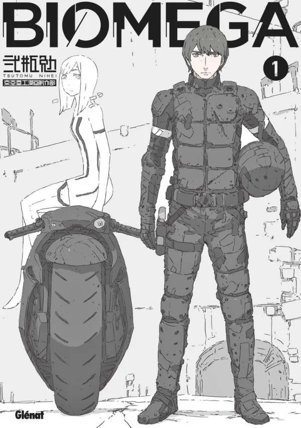 Couverture du tome 1 de Biomega Deluxe
