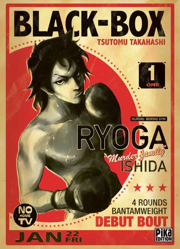 Couverture du tome 1 de Black-Box