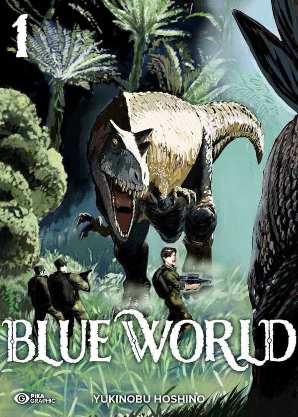 Couverture du tome 1 de Blue World