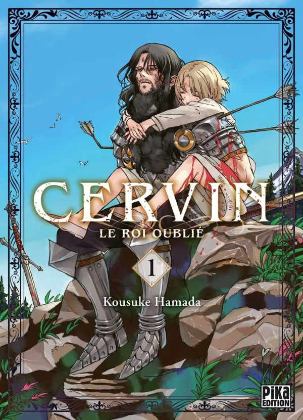 Couverture du tome 1 de Cervin - Le roi oublié