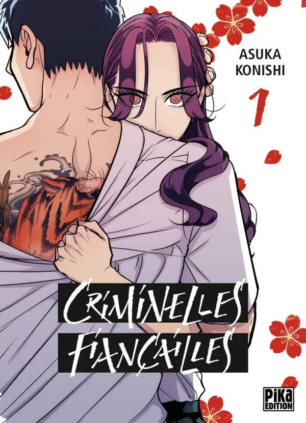 Couverture du tome 1 de Criminelles Fiançailles