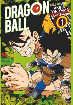 Couverture de Dragon Ball - Full Color - Les Saiyans
