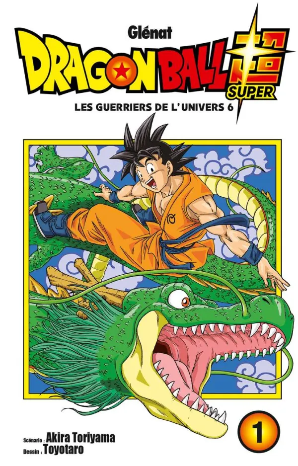Couverture du tome 1 de Dragon Ball Super