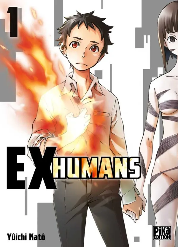 Couverture du tome 1 de Ex-Humans