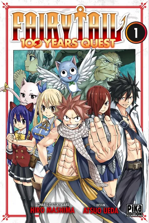 Couverture du tome 1 de Fairy Tail - 100 Years Quest