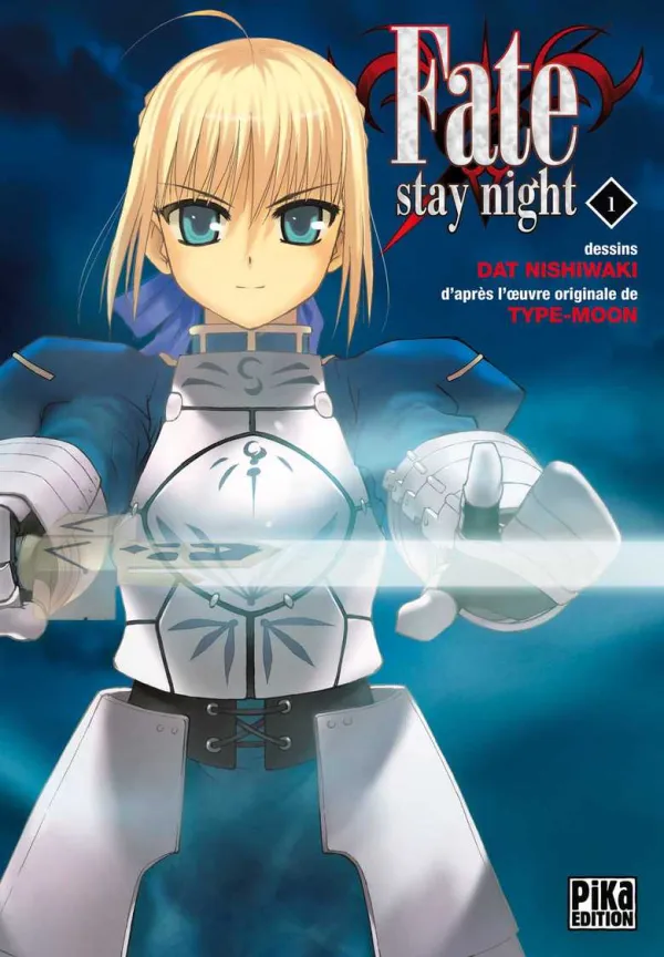Couverture du tome 1 de Fate Stay Night
