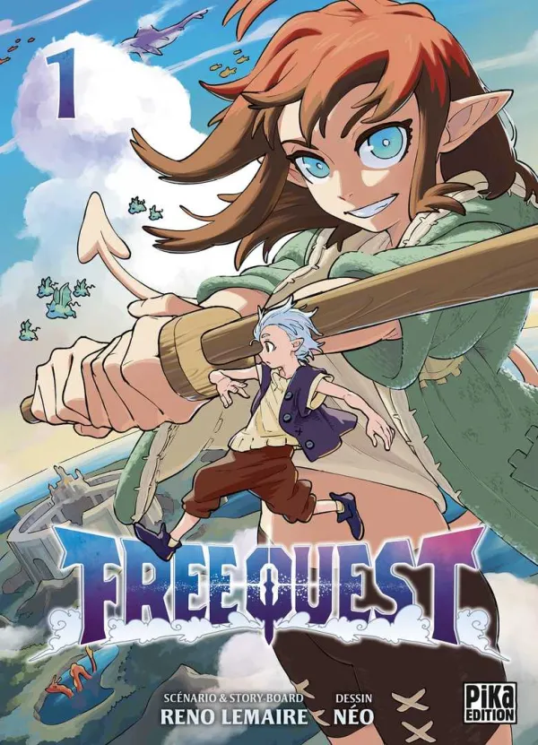 Couverture du tome 1 de Free Quest