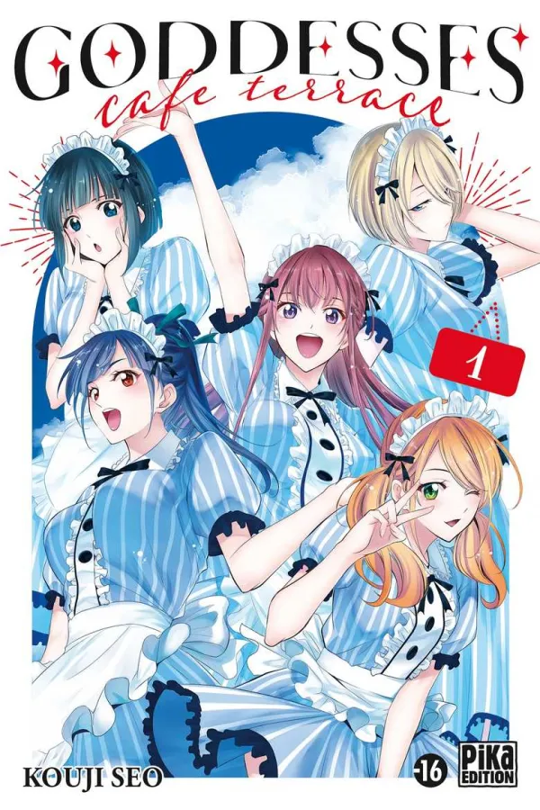 Couverture du tome 1 de Goddesses Cafe Terrace