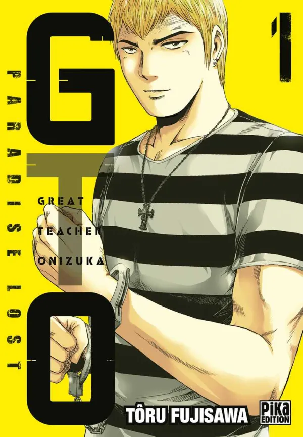 Couverture du tome 1 de GTO Paradise Lost