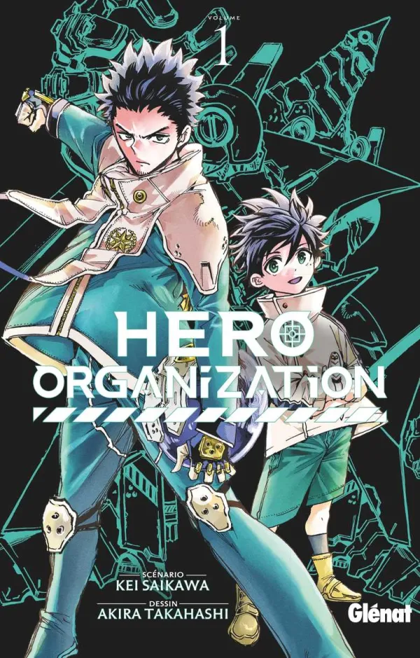 Couverture du tome 1 de Hero Organization