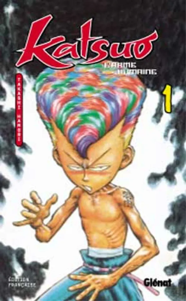 Couverture du tome 1 de Katsuo, l'arme humaine