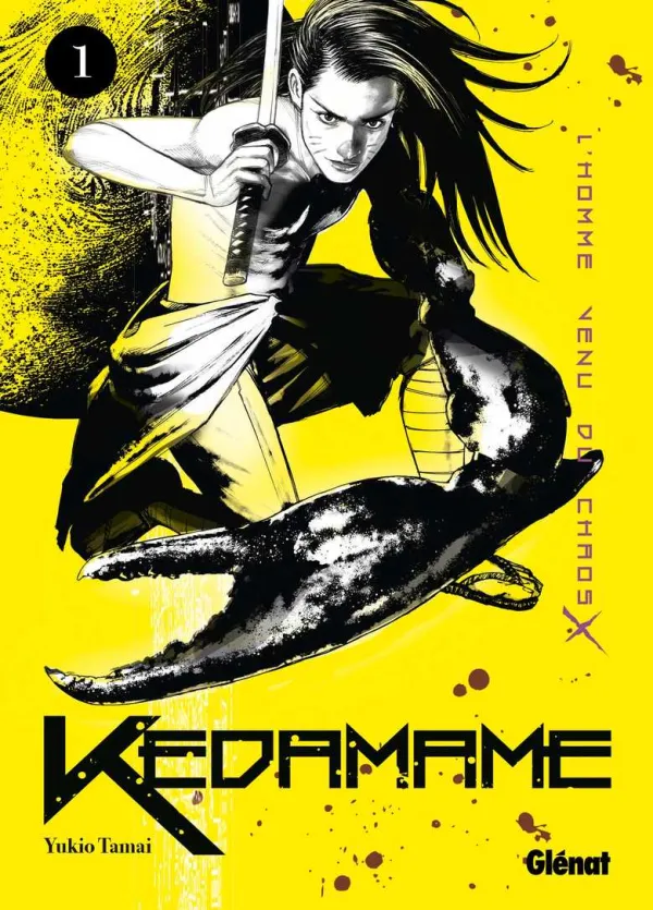 Couverture du tome 1 de Kedamame l'homme venu du chaos