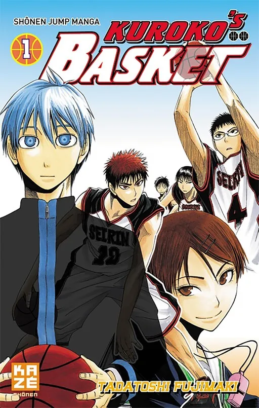 Couverture du tome 1 de Kuroko's Basket