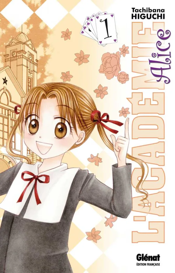 Couverture du tome 1 de L'Académie Alice