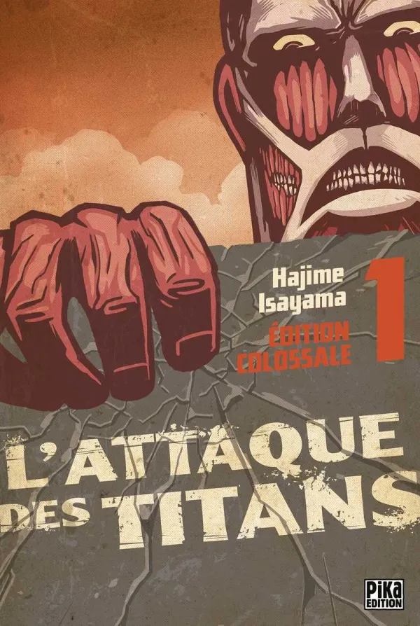 Couverture de L'Attaque des Titans - Edition colossale