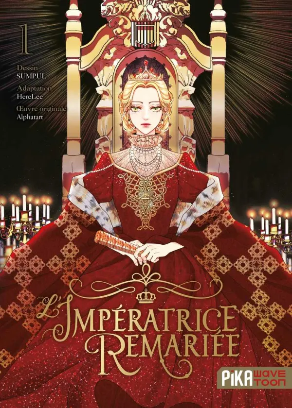 Couverture du tome 1 de L'Impératrice Remariée