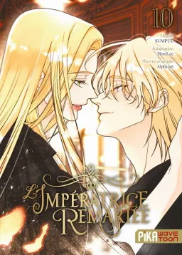 Couverture du tome 10 de L'Impératrice Remariée
