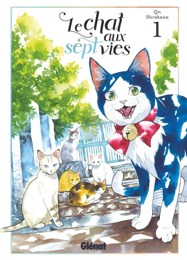 Couverture du tome 1 de Le Chat aux sept vies