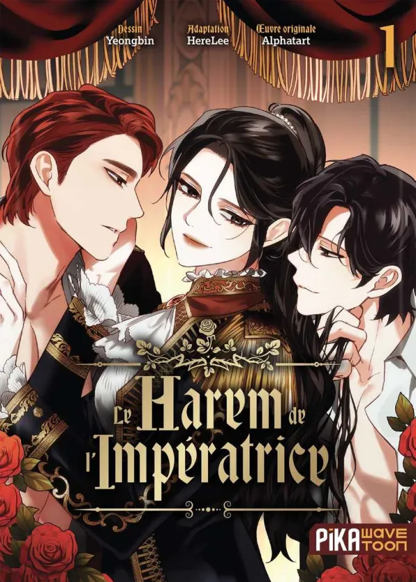 Couverture de Le harem de l'impératrice