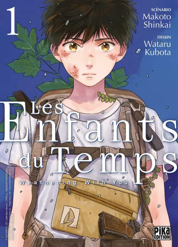Couverture du tome 1 de Les Enfants du Temps