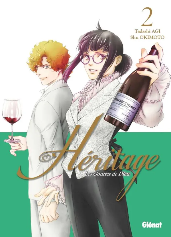 Couverture du tome 2 de Les Gouttes de Dieu - Héritage