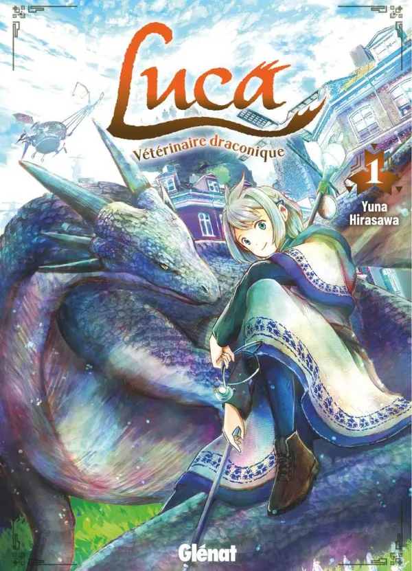 Couverture du tome 1 de Luca, vétérinaire draconique