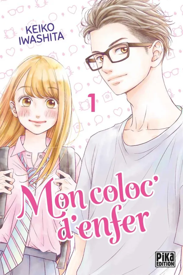 Couverture du tome 1 de Mon coloc' d'enfer