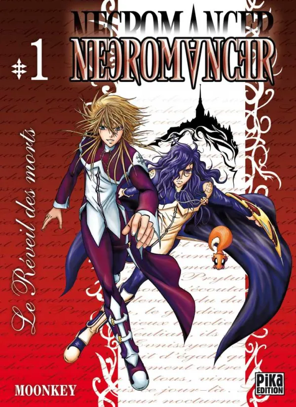 Couverture du tome 1 de Necromancer