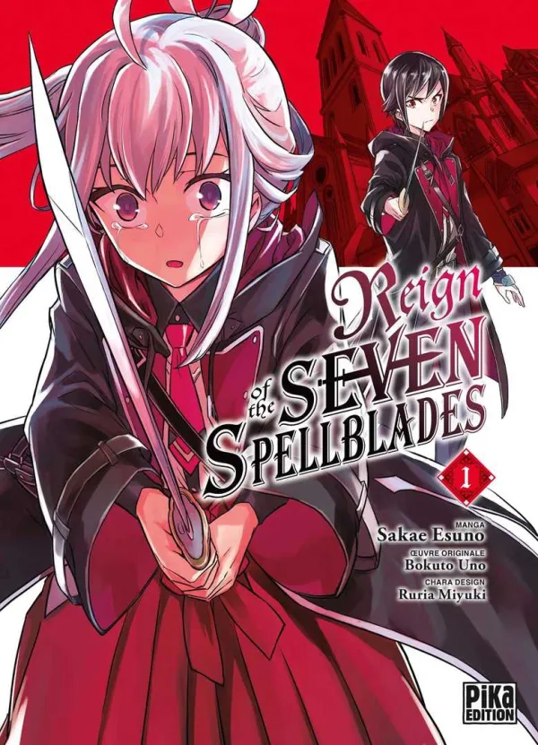 Couverture du tome 1 de Reign of the Seven Spellblades