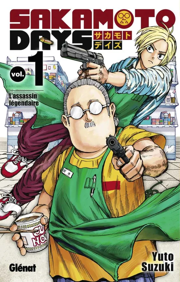 Couverture du tome 1 de Sakamoto Days