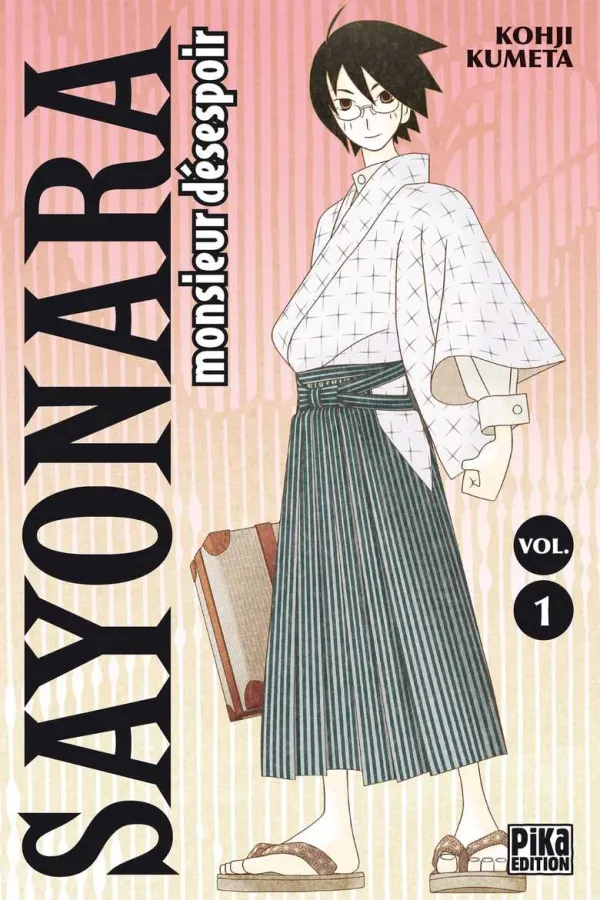Couverture du tome 1 de Sayonara Monsieur Désespoir