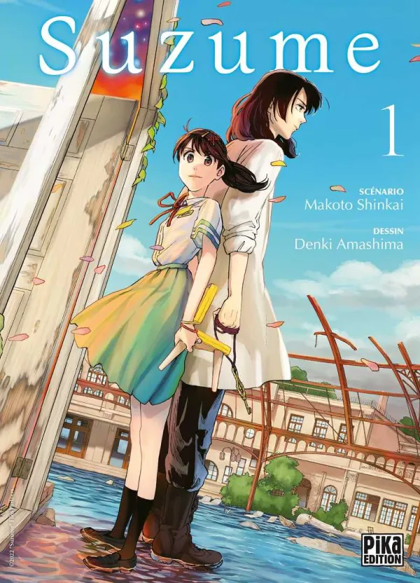Couverture du tome 1 de Suzume