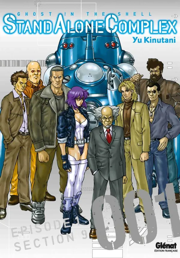 Couverture du tome 1 de The Ghost in the shell - Stand Alone Complex