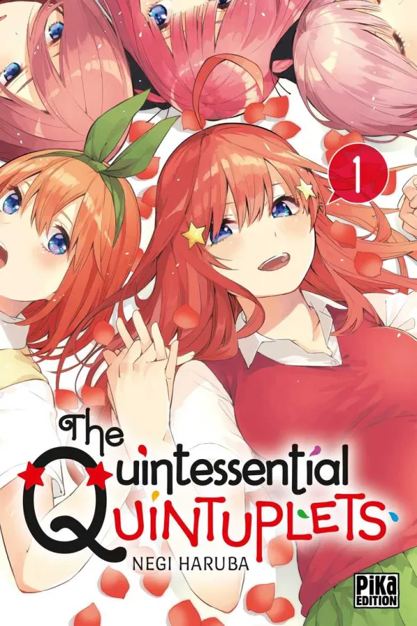 Couverture du tome 1 de The Quintessential Quintuplets
