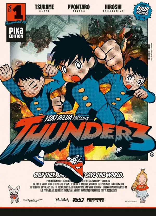 Couverture du tome 1 de Thunder 3