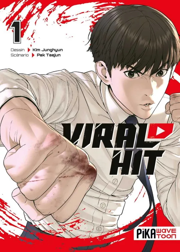 Couverture du tome 1 de Viral Hit
