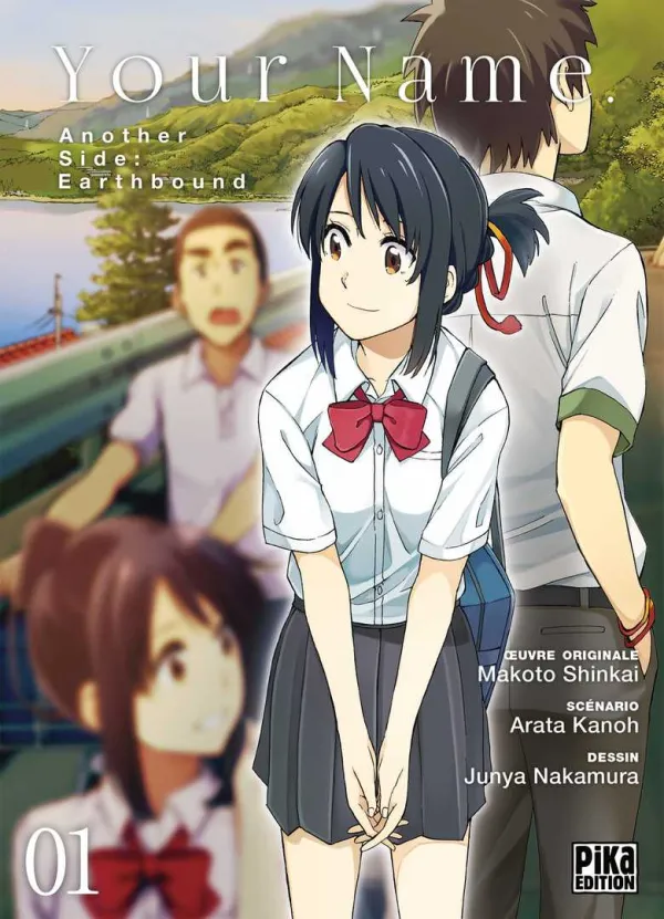 Couverture du tome 1 de Your Name. Another Side : Earthbound